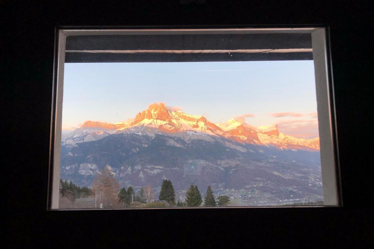 Апартаменти Large Apt 80M Superb View Mont-Blanc 6P Комблу Екстер'єр фото